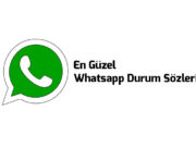 Whatsapp Durum Sözleri